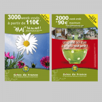 Affiches week-ends Gîtes de France